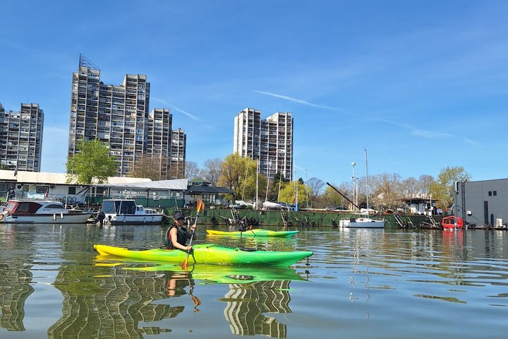 Self-guided kayak tour in Belgrade