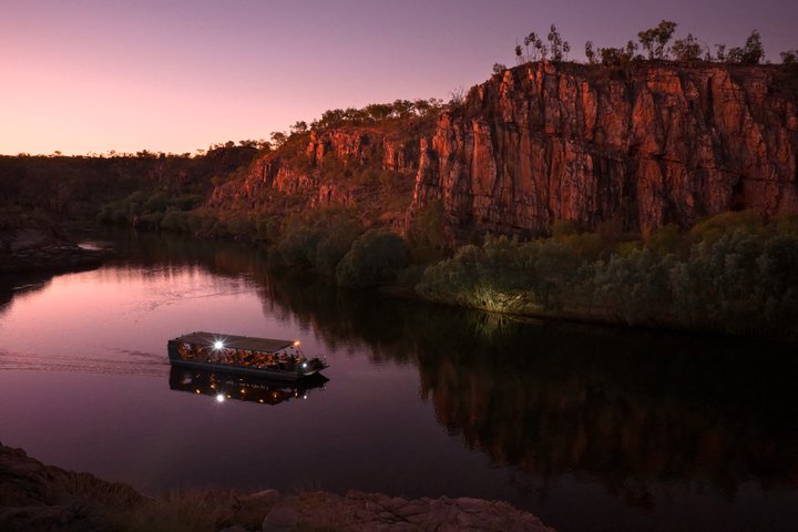 Nitmiluk (Katherine) Gorge 3.5-Hour Sunset Dinner Boat Tour