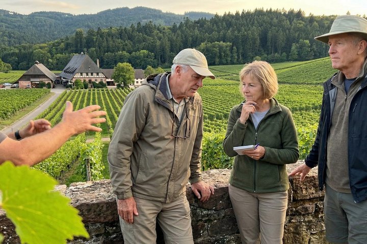 Private Walking Tour in Baden-Baden Vineyard Heritage