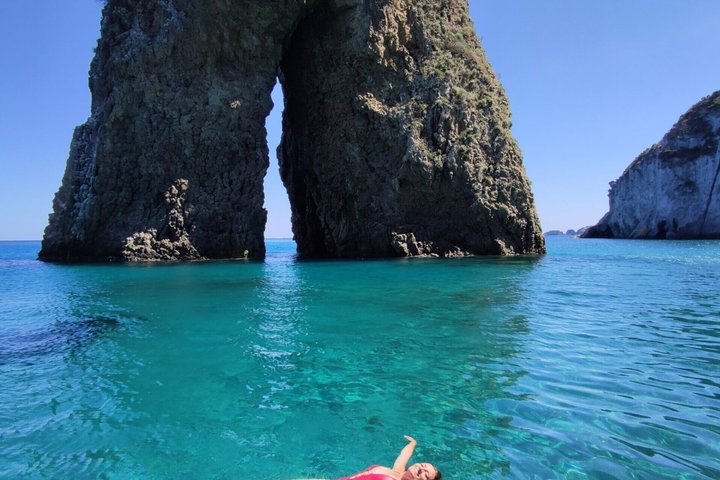 Ponza Island 6 hours Boat Excursion with Swimming Stops and Lunch