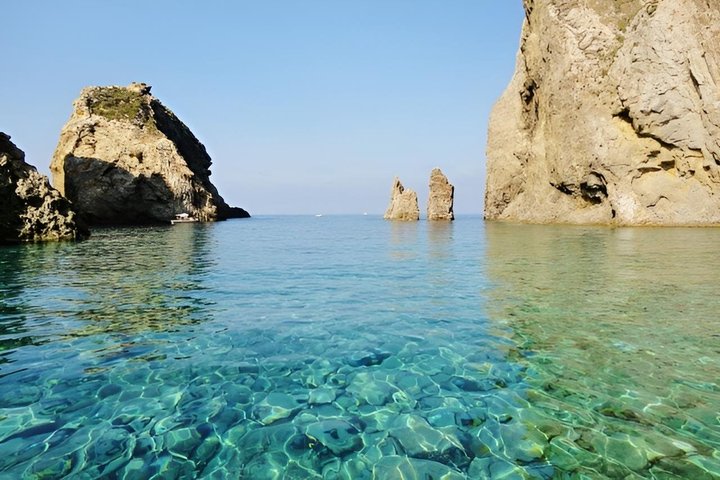 Ponza Island 6 hours Boat Excursion with Swimming Stops and Lunch
