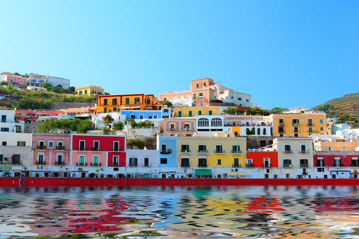 Ponza Island 6 hours Boat Excursion with Swimming Stops and Lunch