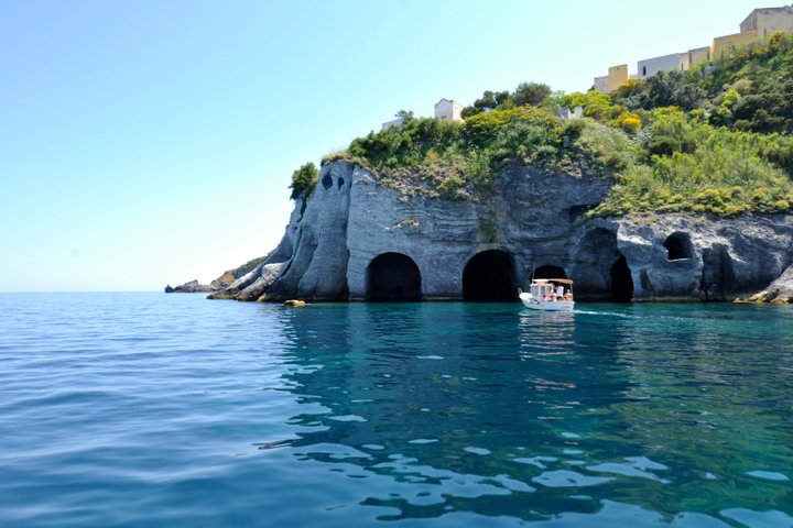 Ponza Island 6 hours Boat Excursion with Swimming Stops and Lunch
