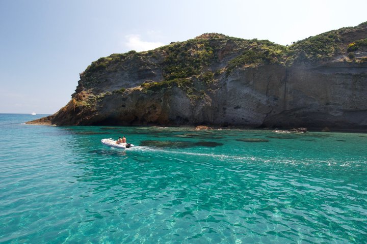 Ponza Island 6 hours Boat Excursion with Swimming Stops and Lunch