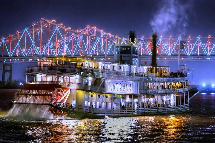 New Orleans Steamboat Natchez Jazz Cruise with Dinner Option
