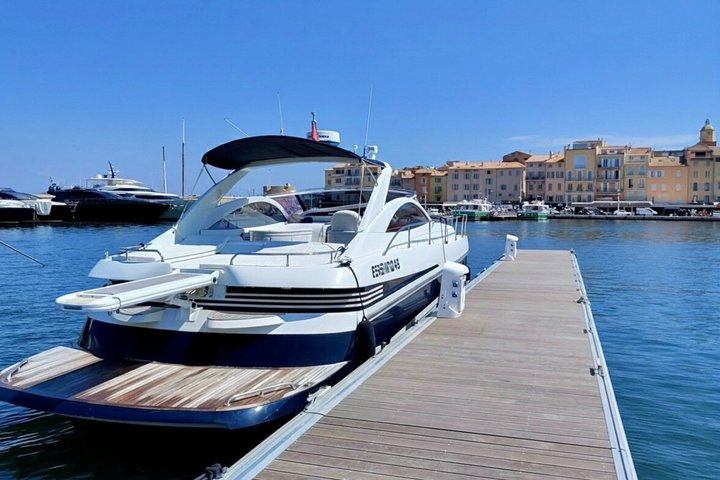 Saint Tropez Full Day Private Yacht Charter on Pershing 45