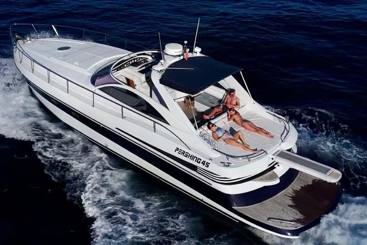 Saint Tropez Full Day Private Yacht Charter on Pershing 45