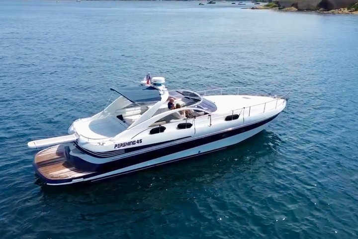 Saint Tropez Full Day Private Yacht Charter on Pershing 45