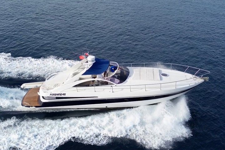 Saint Tropez Full Day Private Yacht Charter on Pershing 45