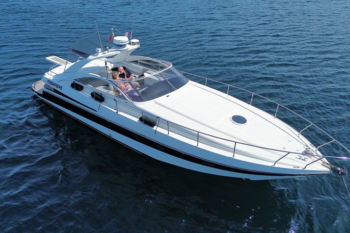 Saint Tropez Full Day Private Yacht Charter on Pershing 45