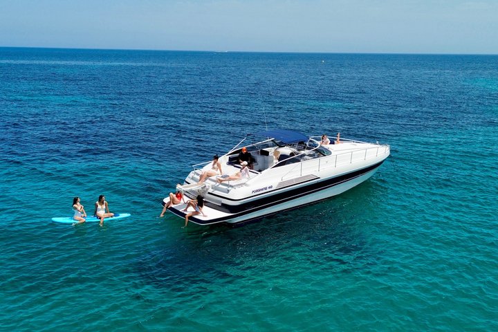 Full Day Private Yacht Charter on our Pershing 40 in Saint Tropez