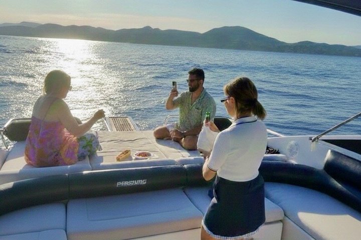 Full Day Private Yacht Charter on our Pershing 40 in Saint Tropez