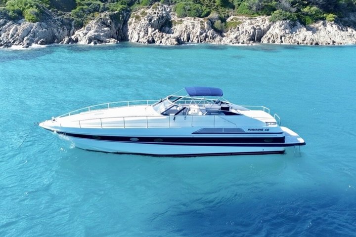Full Day Private Yacht Charter on our Pershing 40 in Saint Tropez