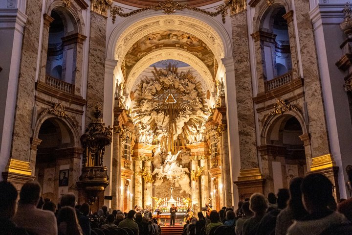 Classical concert Vivaldi 4 seasons in Karlskirche Vienna