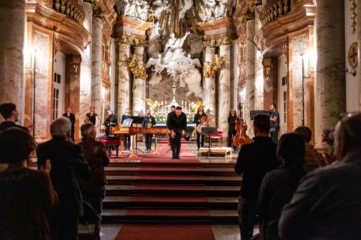 Classical concert Vivaldi 4 seasons in Karlskirche Vienna