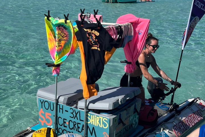 4 Hour Crab Island swim excursion in Destin!! Family friendly