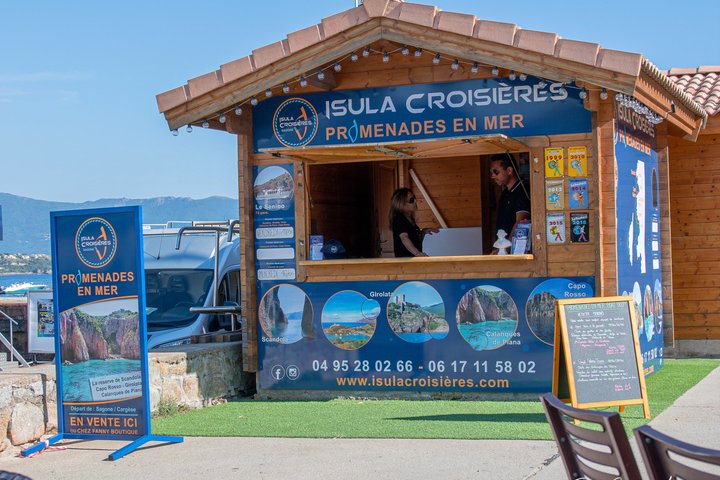 From Sagon/Cargese: Scandola Girolata 30mns, Piana Swimming