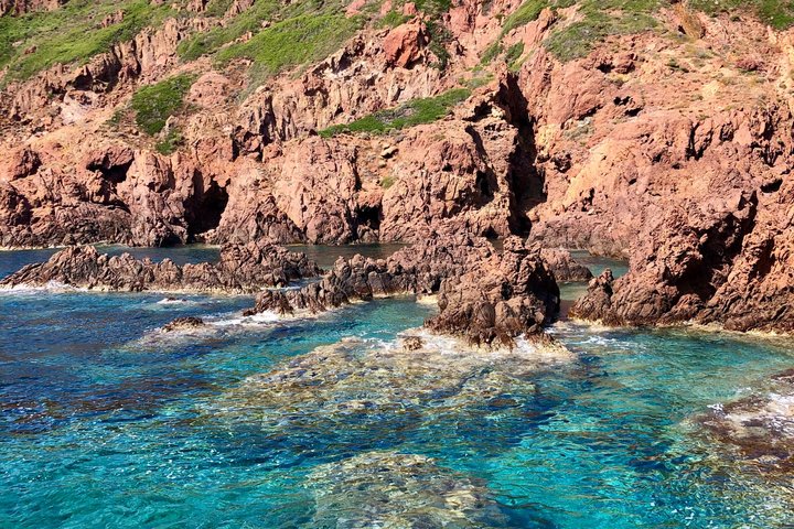 From Sagon/Cargese: Scandola Girolata 30mns, Piana Swimming