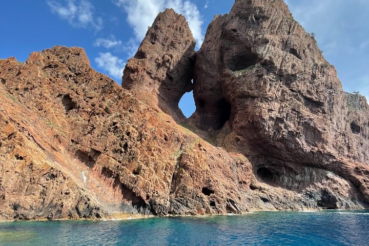 From Sagon/Cargese: Scandola Girolata 30mns, Piana Swimming