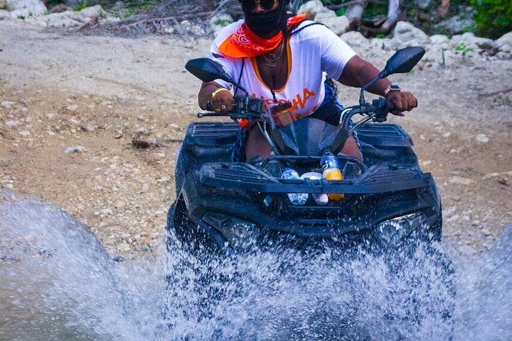 waterfalls ATV Adventure from Amber Cove and Taino Bay