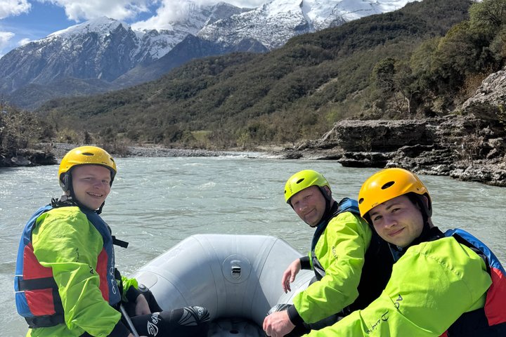 Vjosa Rafting Getaway: Rafting Tour in Vjosa River, Permet