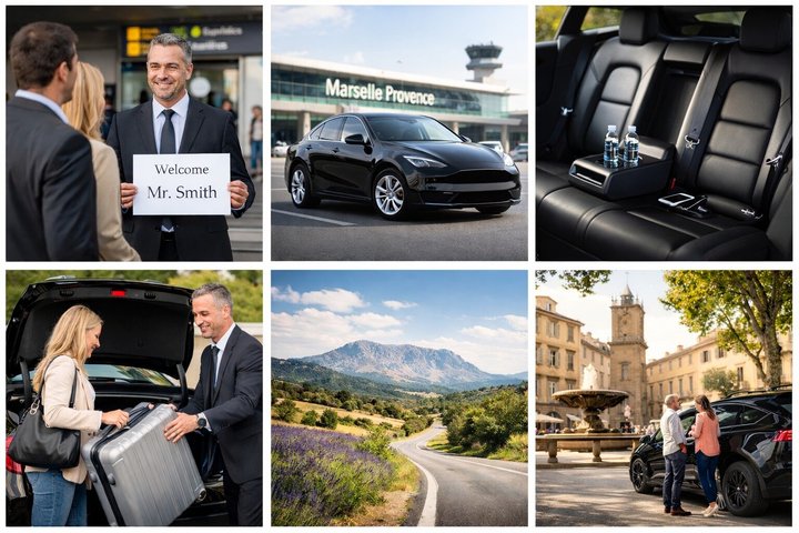 Private Transfer from Marseille Airport to Aix en Provence