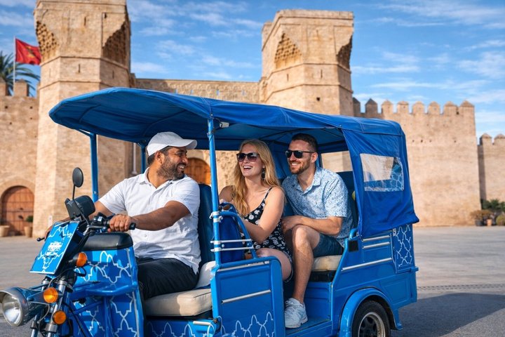 Private TukTuk Tour of Rabat: Medina, Chellah, Hassan Tower,Udaya