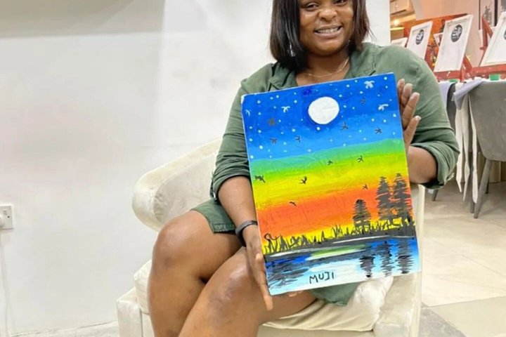 Guided Painting Class with Wine & Karaoke, Victoria Island, Lagos