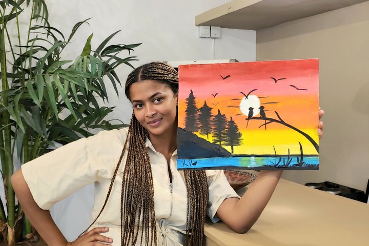Guided Painting Class with Wine & Karaoke, Victoria Island, Lagos