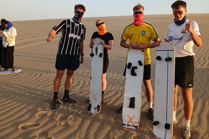 CRAZY BUGGY 4x4 IN HUACACHINA AND SANDBOARDING AT SUNSET