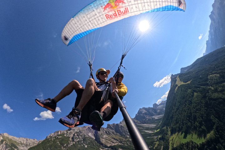 Paragliding Tandem with World Champion, Stubaital