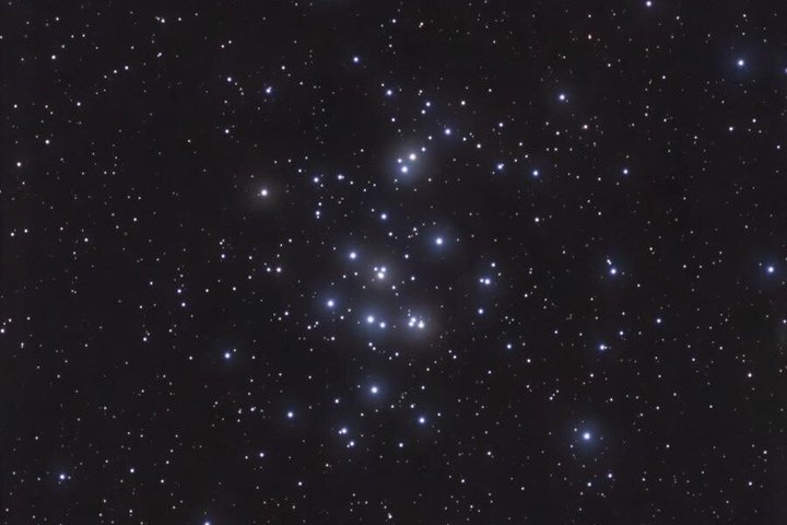 Moon stars and planets in Formentera