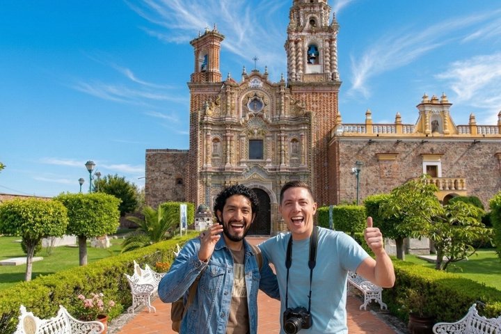 Desde Puebla: Tour privado a cholula + fabrica de talvera