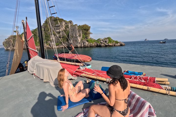 Krabi 4 Island Sunset Snorkeling Cruise + Bioluminescent Swim