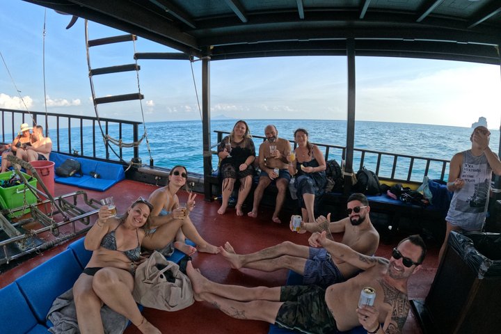 Krabi 4 Island Sunset Snorkeling Cruise + Bioluminescent Swim