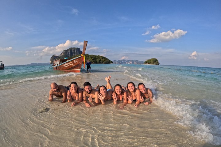 Krabi 4 Island Sunset Snorkeling Cruise + Bioluminescent Swim
