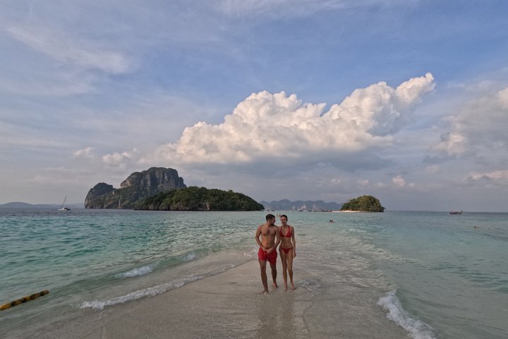 Krabi 4 Island Sunset Snorkeling Cruise + Bioluminescent Swim