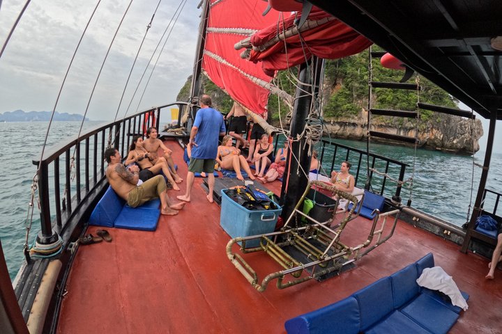 Krabi 4 Island Sunset Snorkeling Cruise + Bioluminescent Swim