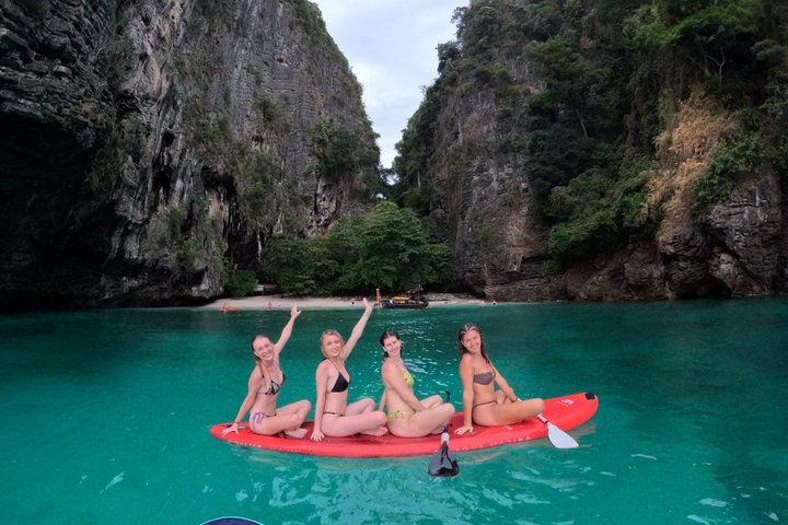 Krabi 4 Island Sunset Snorkeling Cruise + Bioluminescent Swim