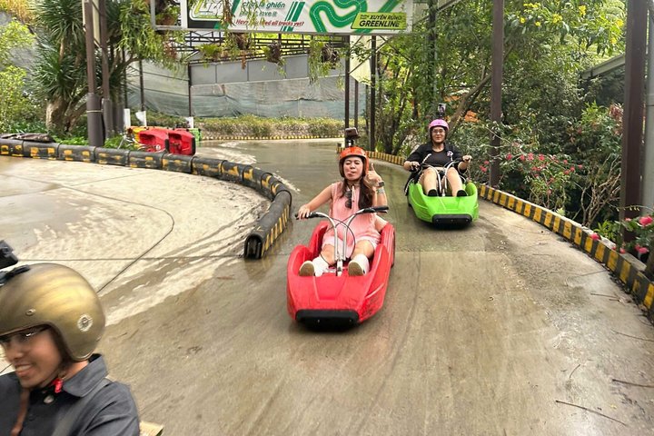 Dalat Morning Trip: Alpine Coaster, Rainbow Sliding & Luge Kart