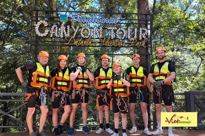 Canyoning in Dalat Vietnam