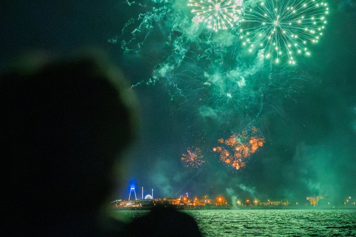 Saint-Raphael, The Fireworks at Sea