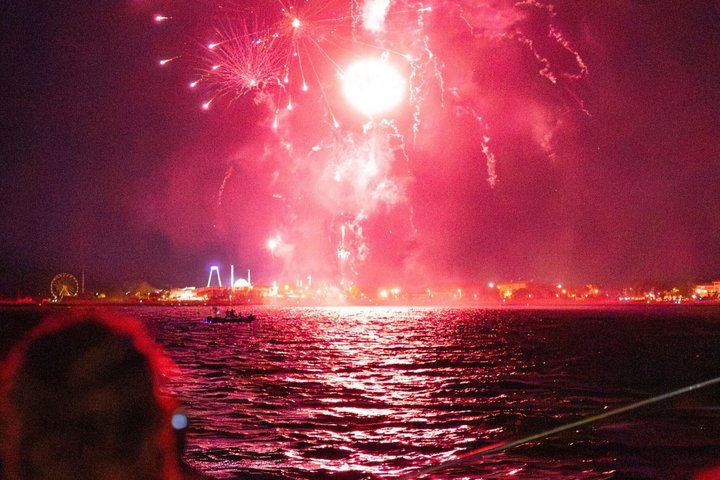 Saint-Raphael, The Fireworks at Sea