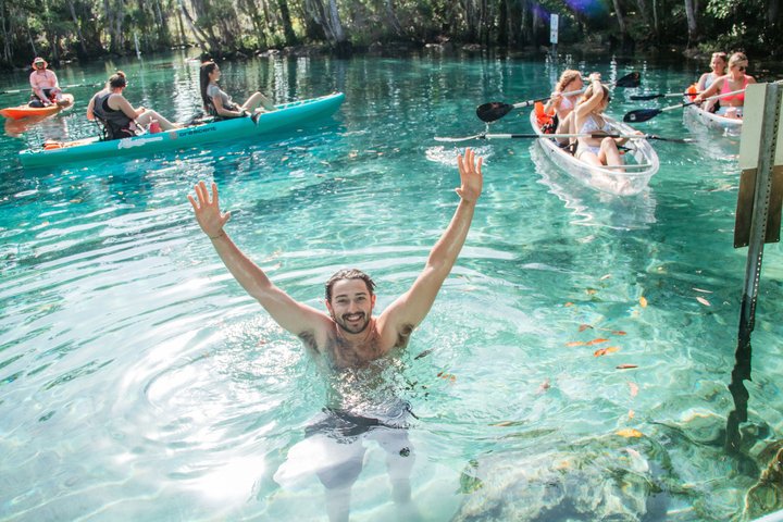 Crystal River: Three Sisters Manatee Clear Kayak Tour Free Photos