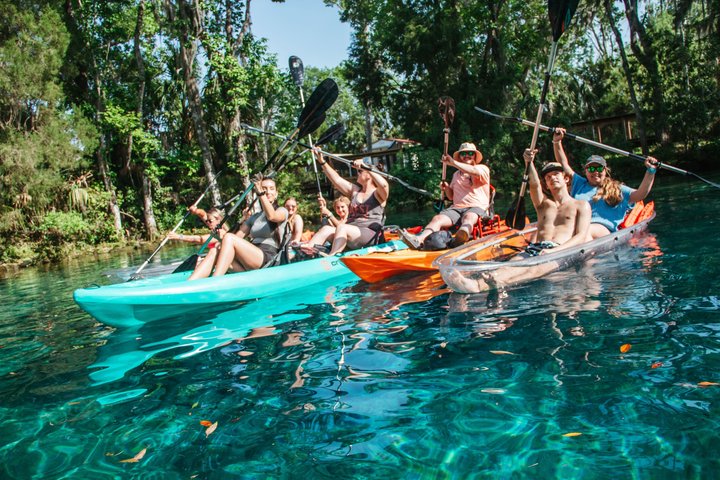 Crystal River: Three Sisters Manatee Clear Kayak Tour Free Photos
