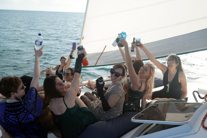 Hol Chan Catamaran Tour with Snorkel Sharks and Caye Caulker