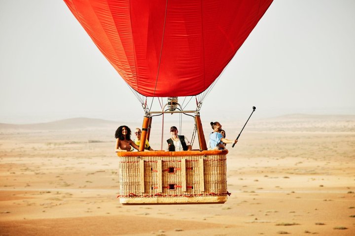 Marrakech Hot Air Balloon Sunrise & Agafay Sunset Dinner