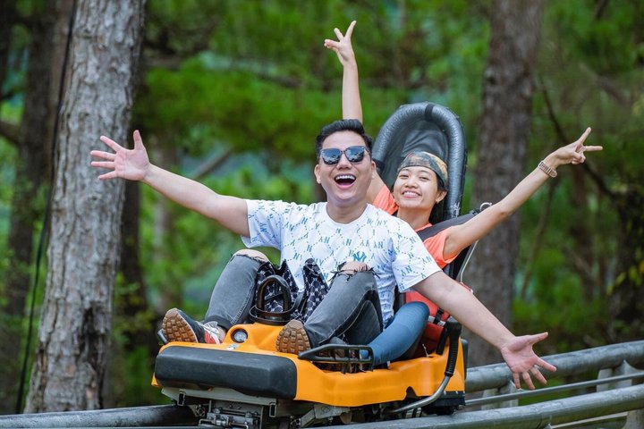 Dalat Morning Trip: Alpine Coaster, Rainbow Sliding & Luge Kart