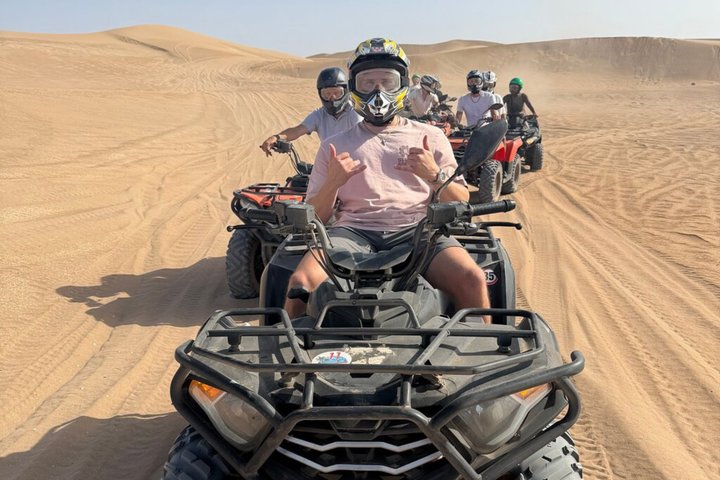 Agadir Quad Bike Desert and Beach Tour