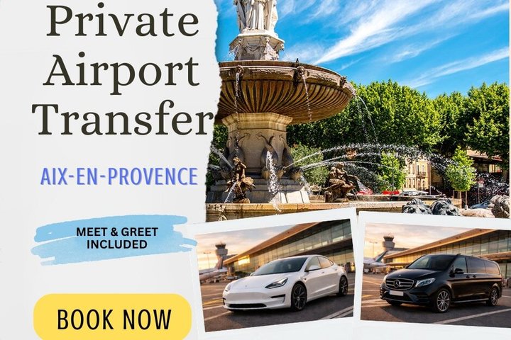 Private driver of Marseille airport in Aix-en-Provence